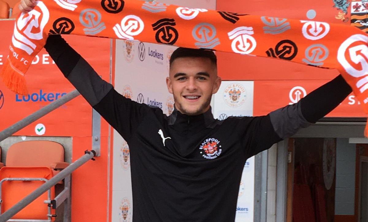 Jake Daniels at Blackpool