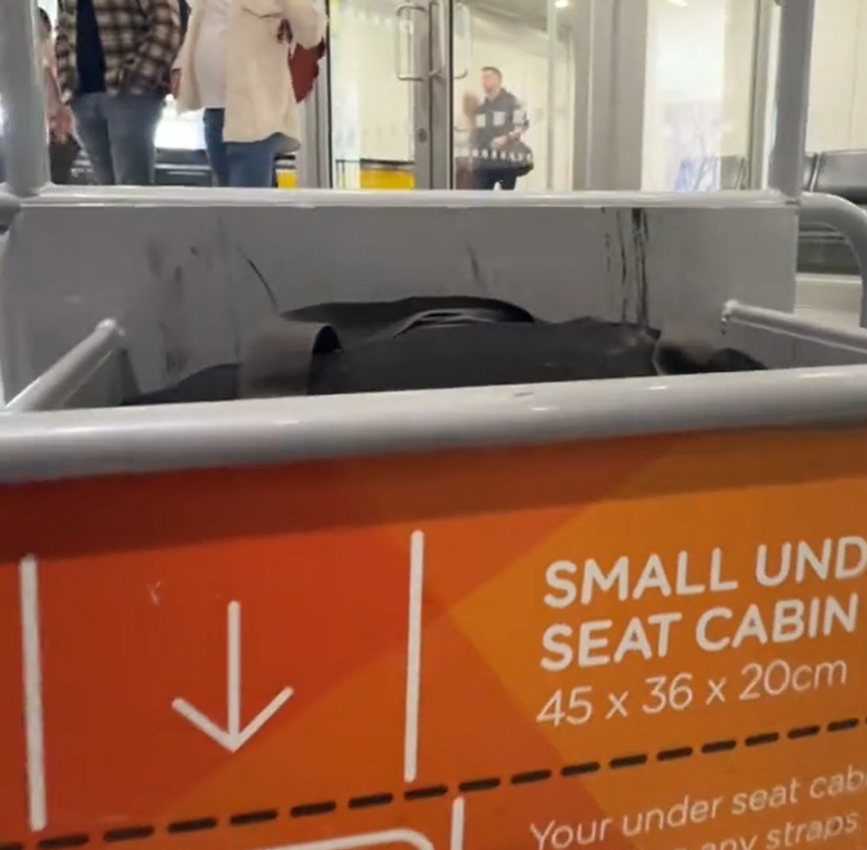 Jake Hughes' luggage