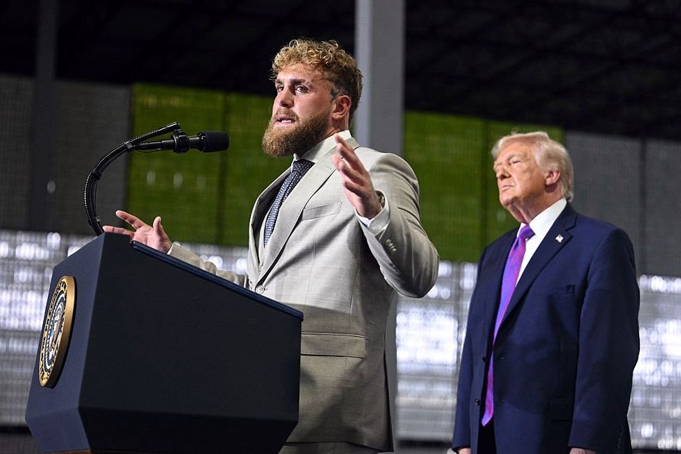 Jake Paul and Donald Trump