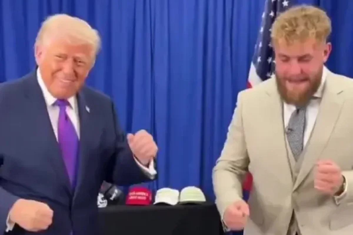 Jake Paul and Donald Trump