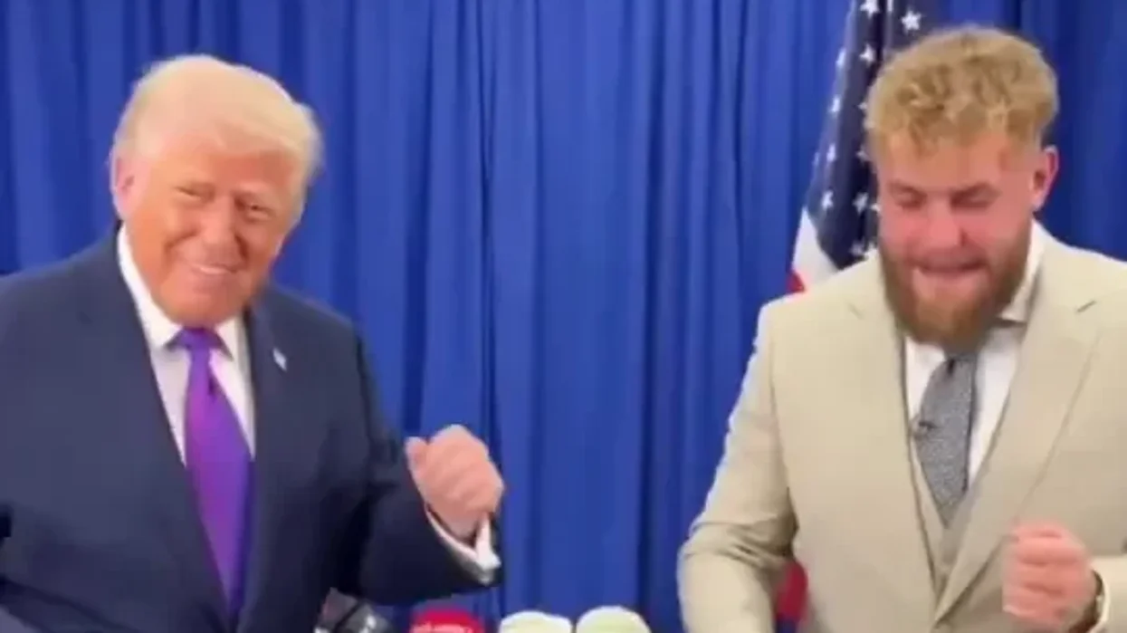 Jake Paul and Donald Trump