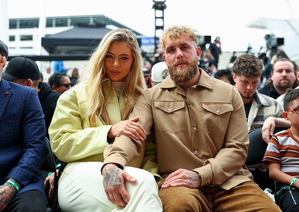 Jake Paul and Jutta Leerdam