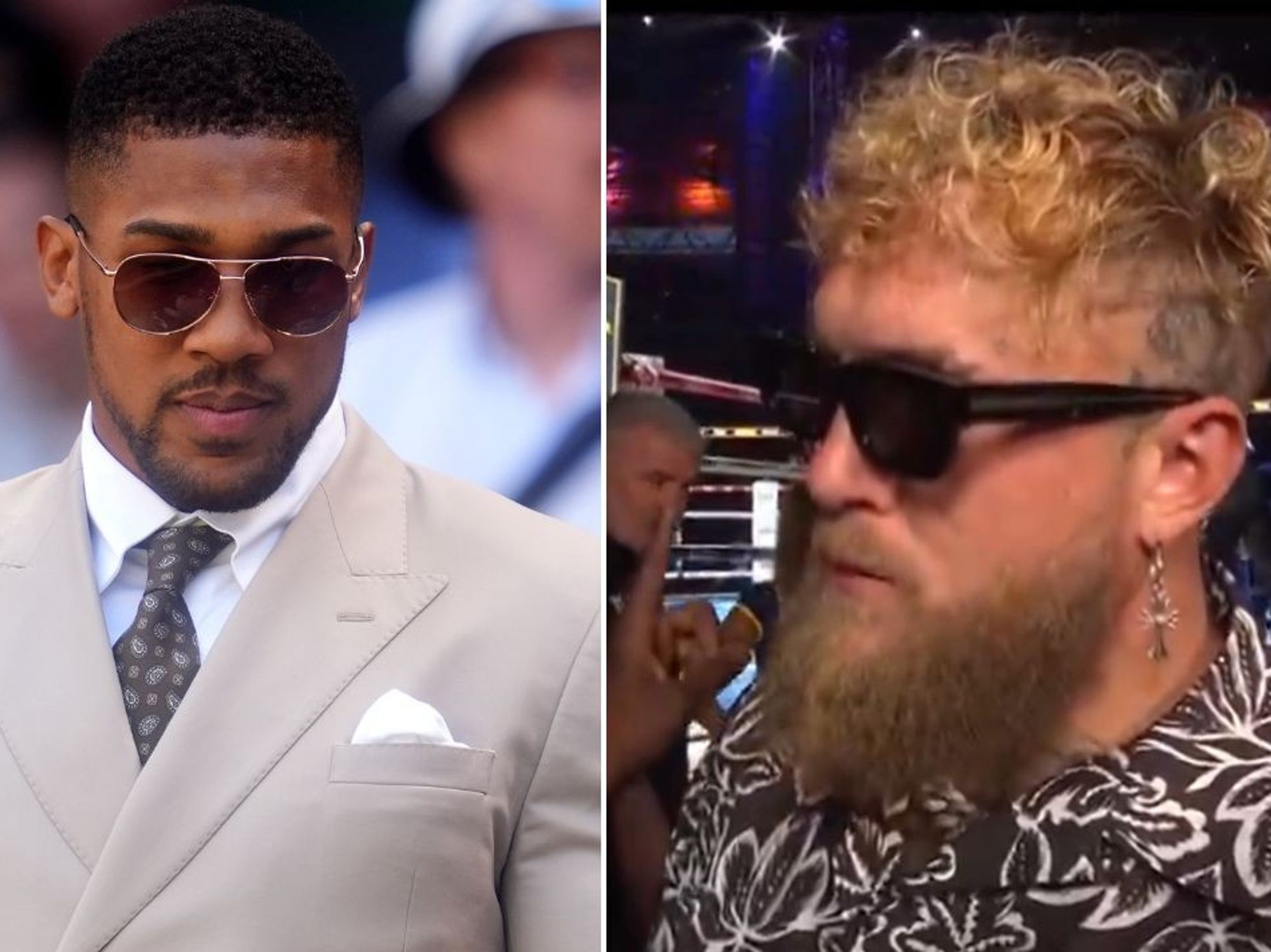 Jake Paul Anthony Joshua