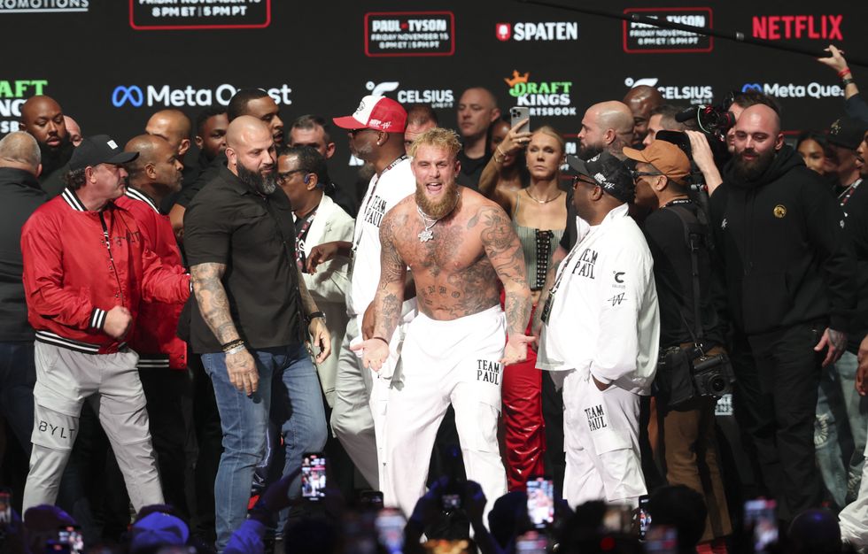 Tyson vs paul date uk time