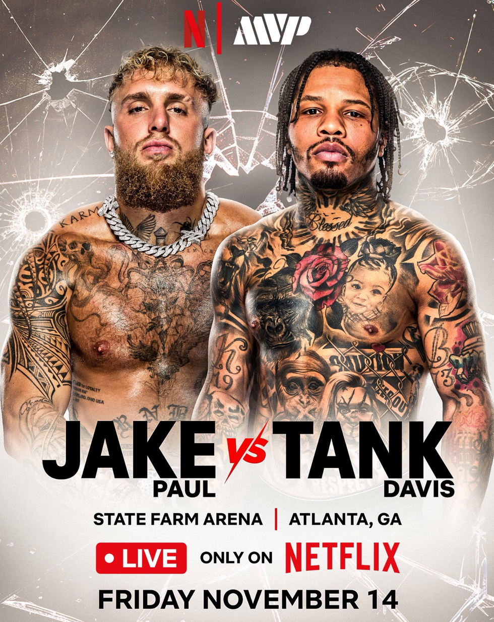 Jake Paul v Tank Davis