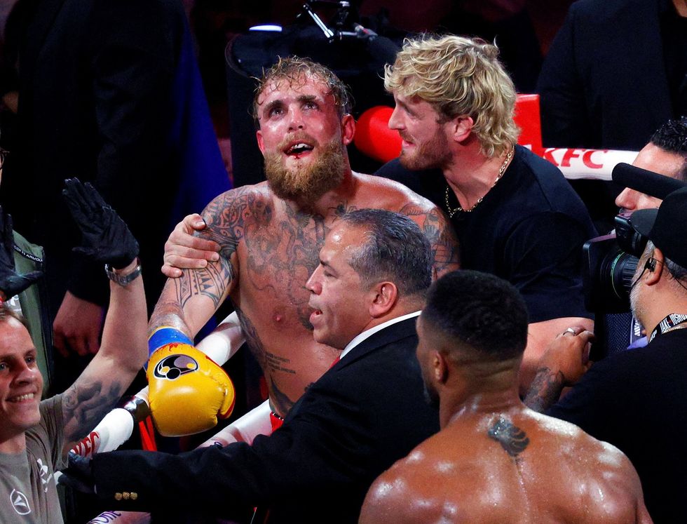 Jake Paul was beaten by Anthony Joshua after a technical knockout in the sixth round