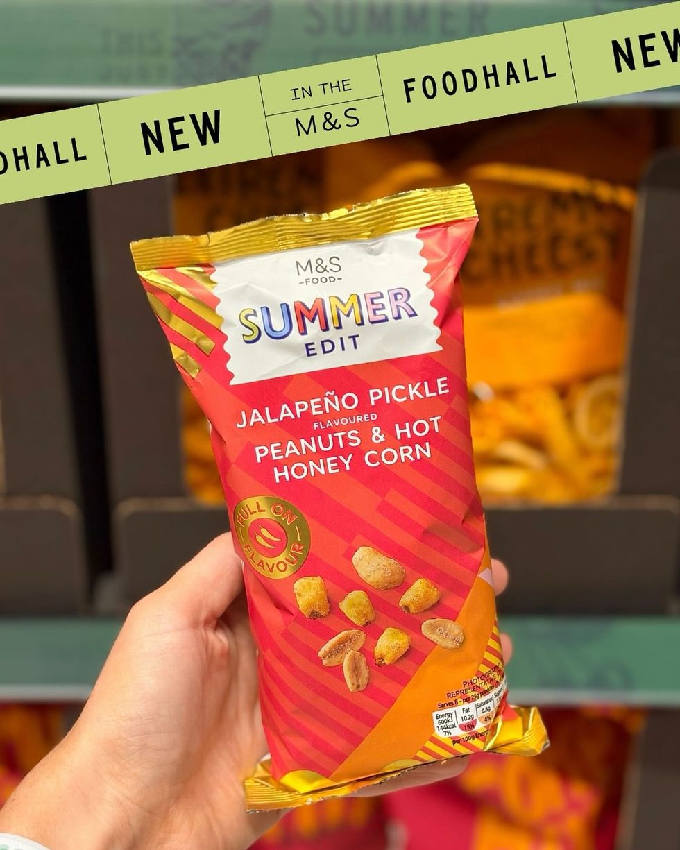 Jalapeno Pickle-Flavoured Peanuts & Hot Honey Corn