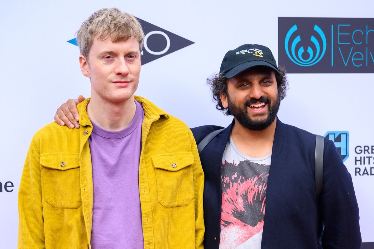 James Acaster and Nish Kumar