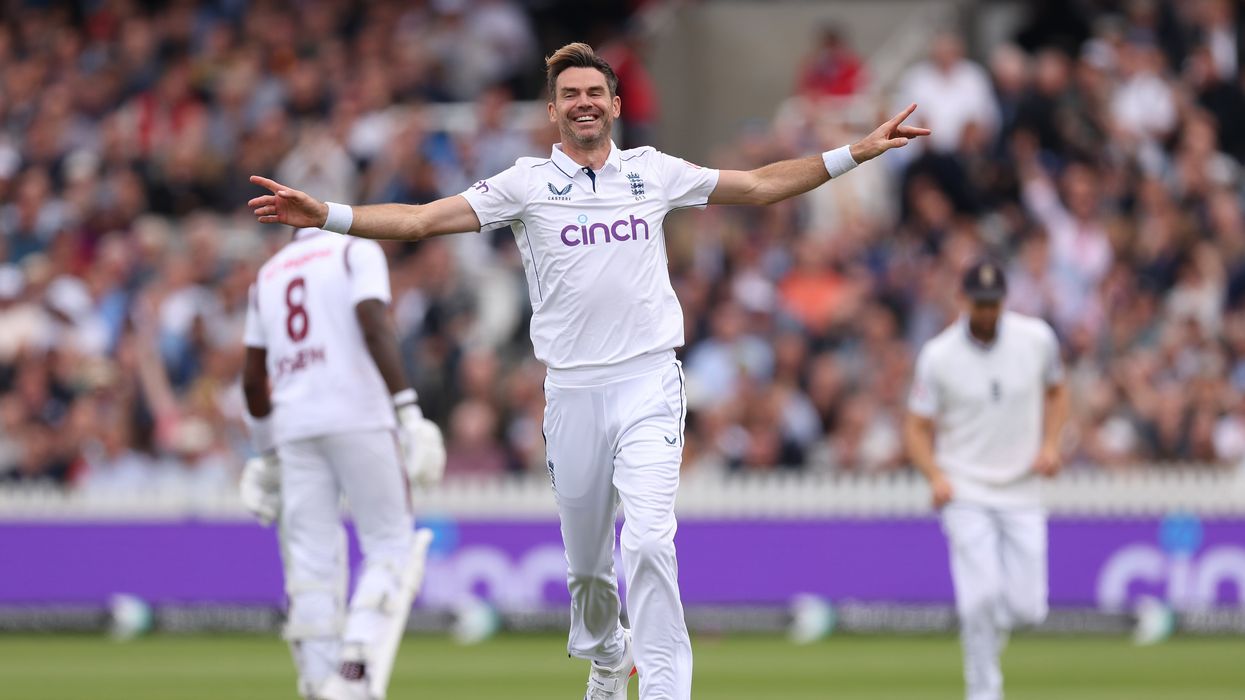 James Anderson England West Indies