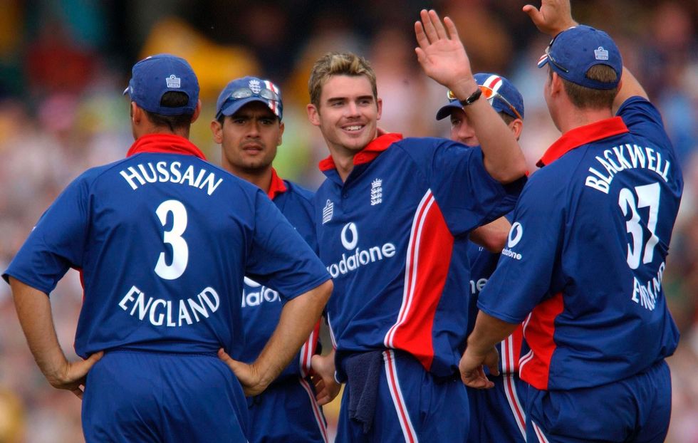 James Anderson made his England debut back in 2002