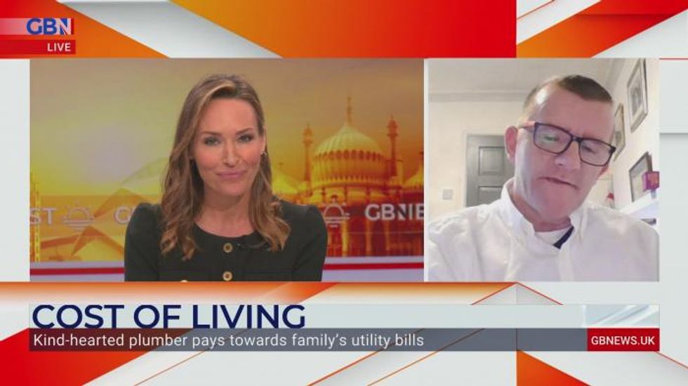 Kind-hearted plumber helps family pay for food and heat after witnessing living conditions