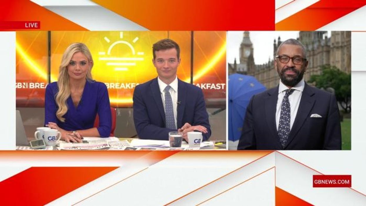 James Cleverly accuses Nigel Farage of ‘attacking his own country’ as he brings free speech fight to America