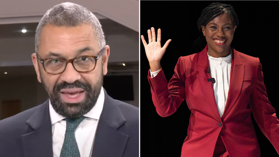 James Cleverly and Kemi Badenoch