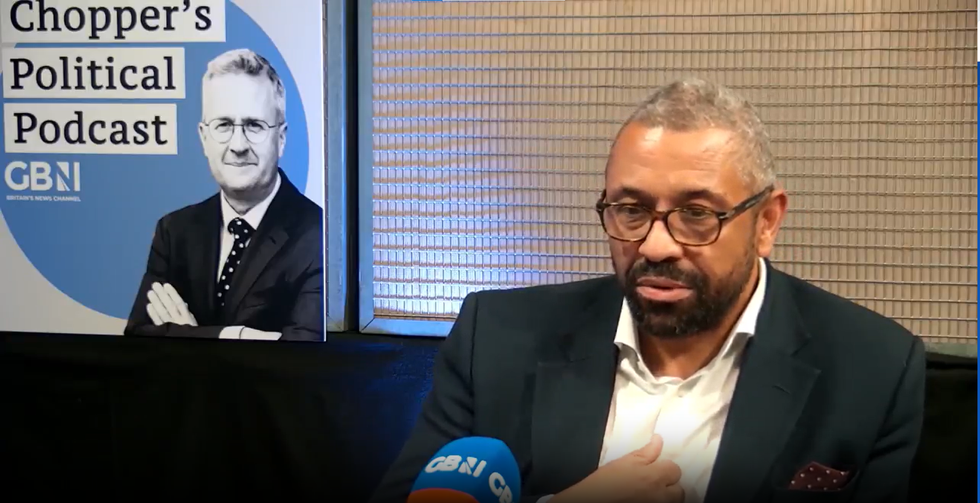 James Cleverly Chopper's Podcast