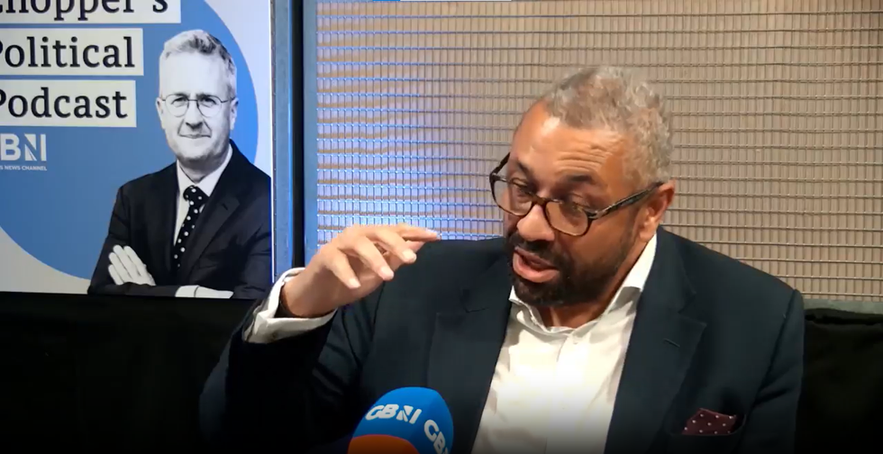 James Cleverly Chopper's Political Podcast