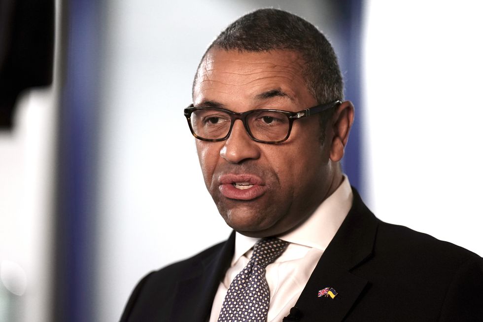 James Cleverly is pushing to resolve post-Brexit trading issues surrounding Northern Ireland