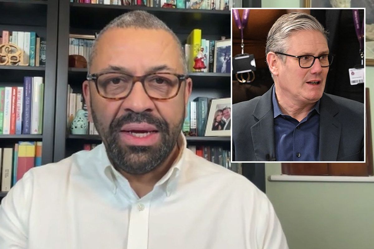 James Cleverly, Keir Starmer