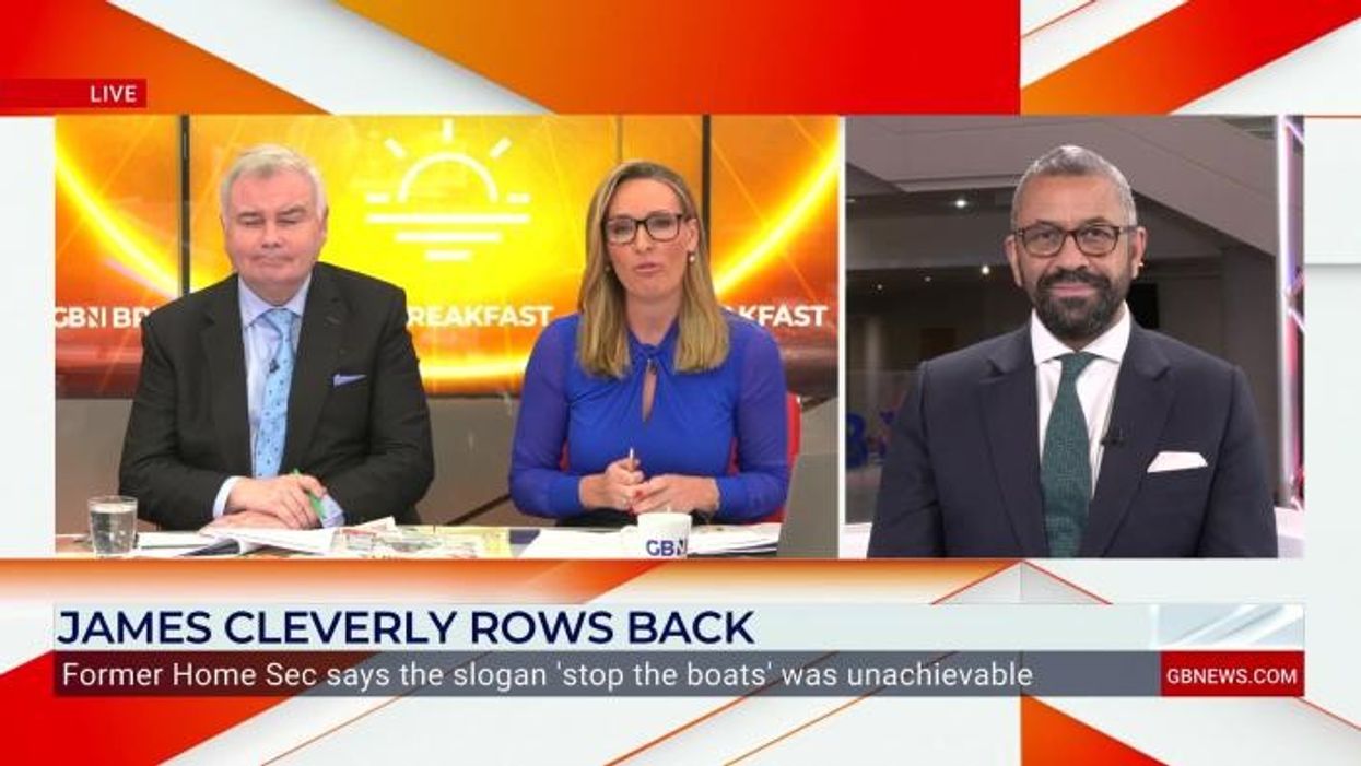 'Labour have lost control of immigration,' says James Cleverly