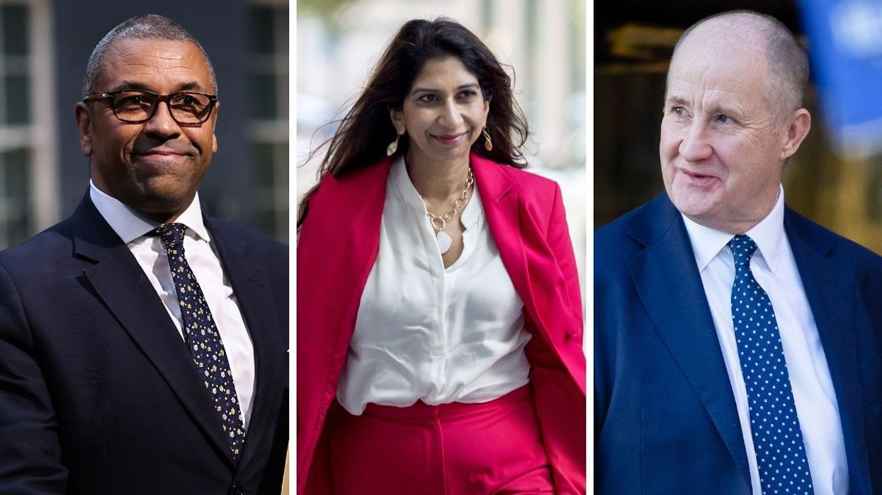 James Cleverly, Suella Braverman and Kevin Hollinrake