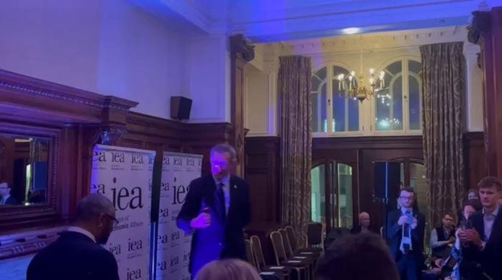 Reform's Tory defection target breaks silence and takes swipe at attacks against Nigel Farage