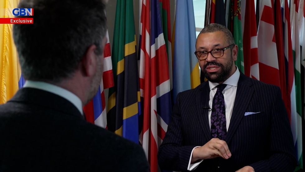 James Cleverly wants to 'comfort' political representatives in Northern Ireland