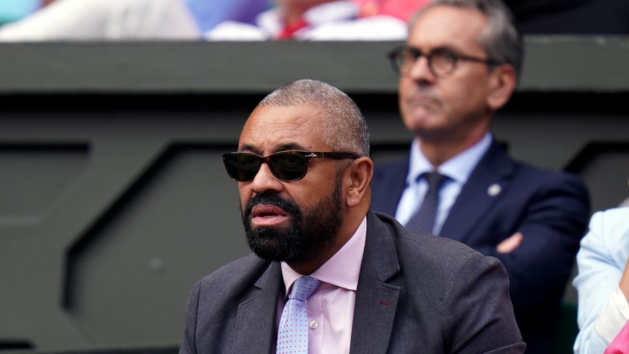 James Cleverly Wimbledon