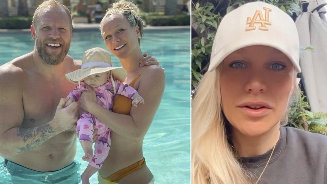 James Haskell and Chloe Madeley