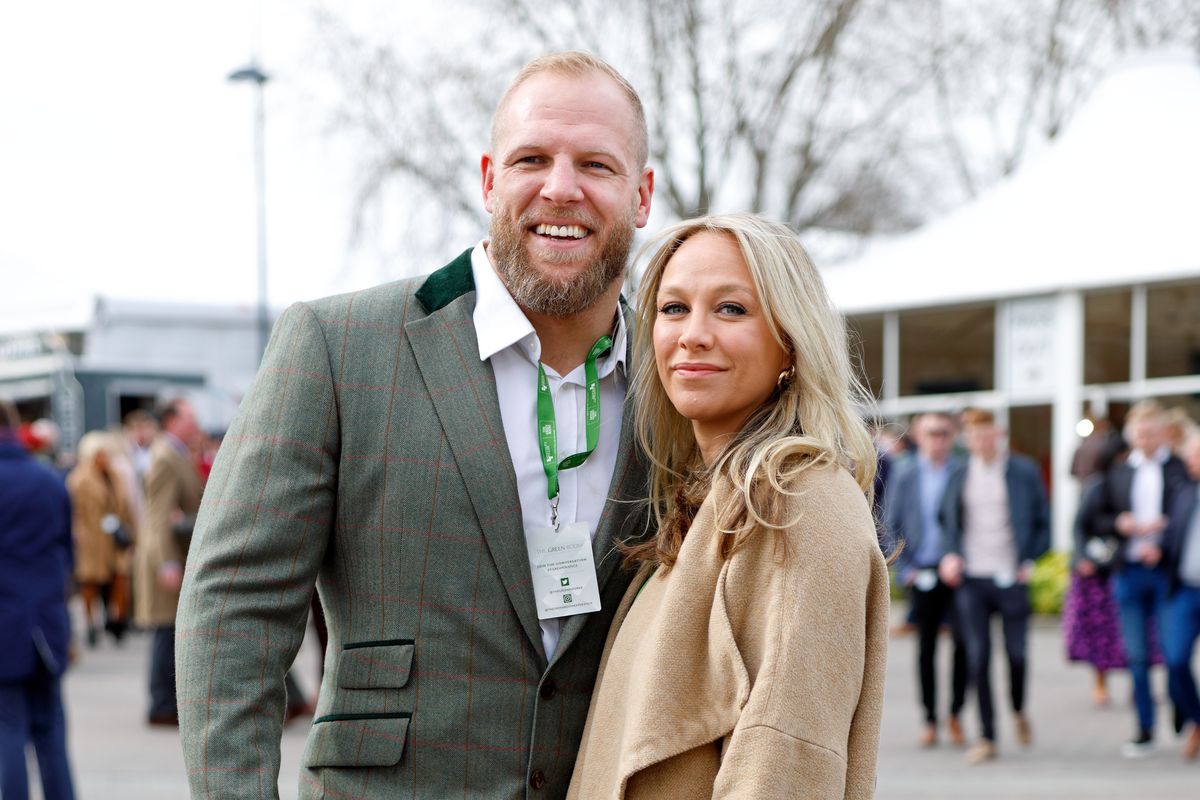 James Haskell and Chloe Madeley