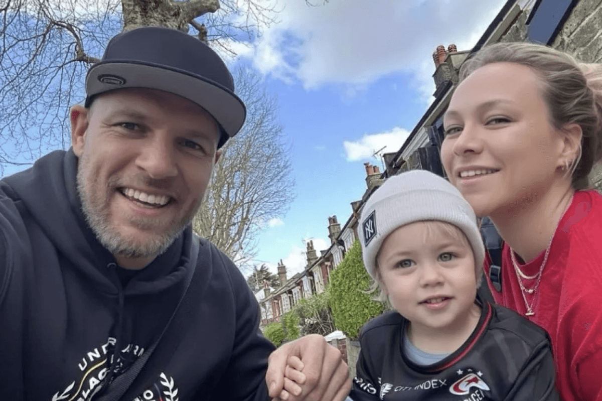 James Haskell and Chloe Madeley