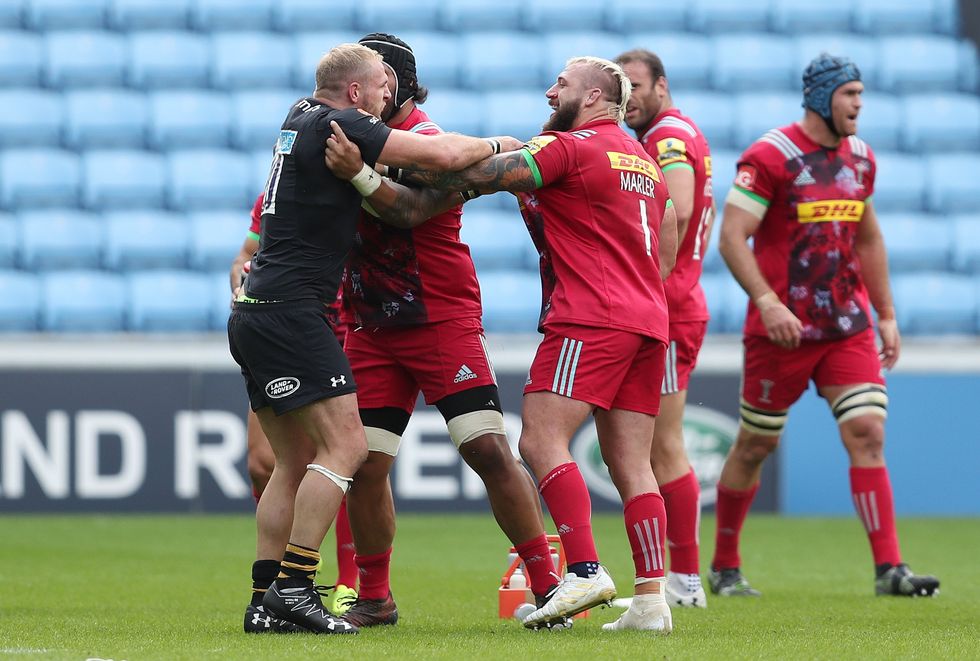 James Haskell and Joe Marler