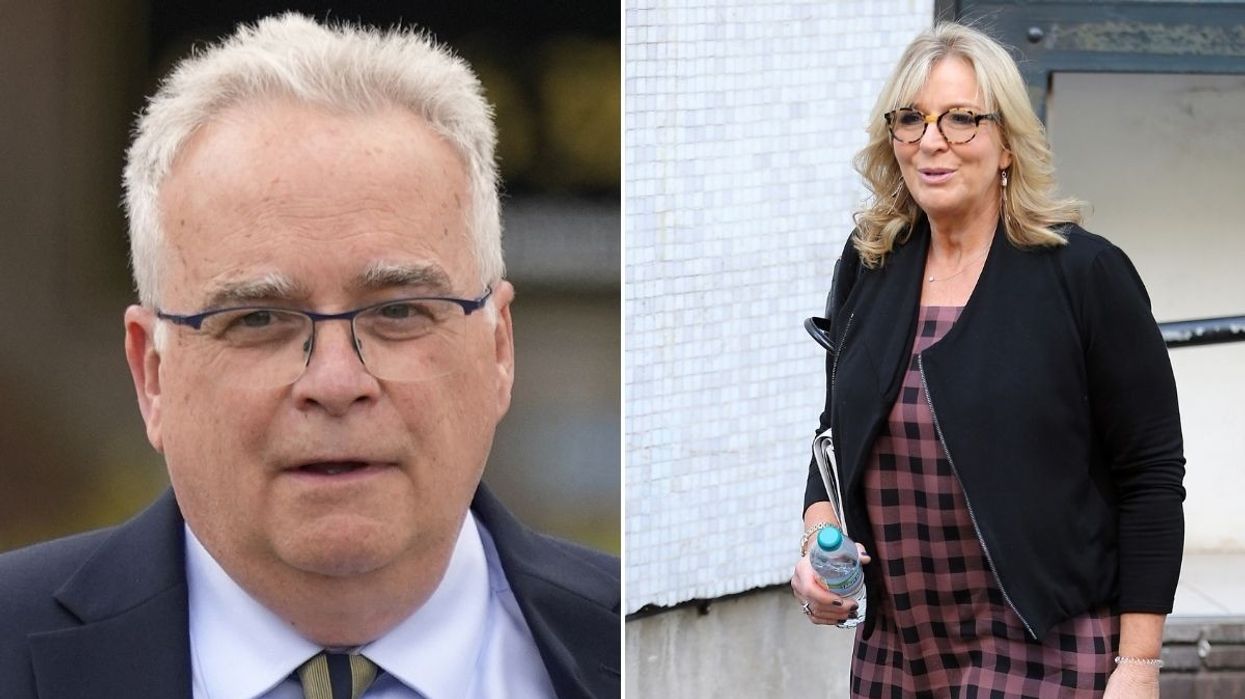 James Haviland and Fern Britton