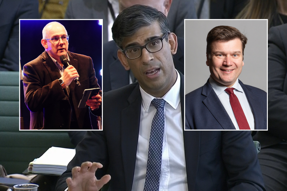 James Heappey and Robert Halfon and Rishi Sunak