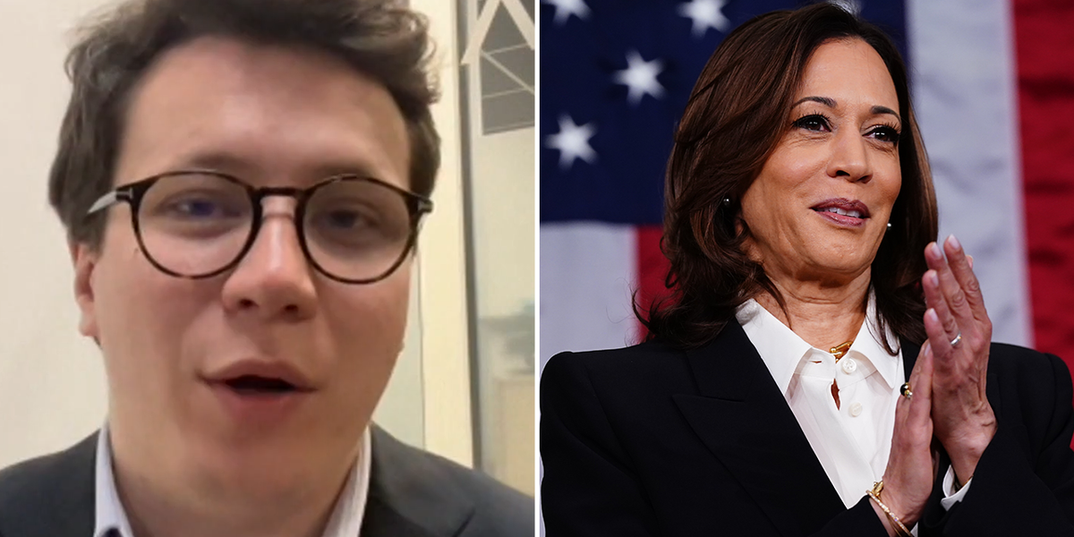 NextImg:Kamala Harris is the ‘one politician in the US less popular than Biden’ - UK pollster