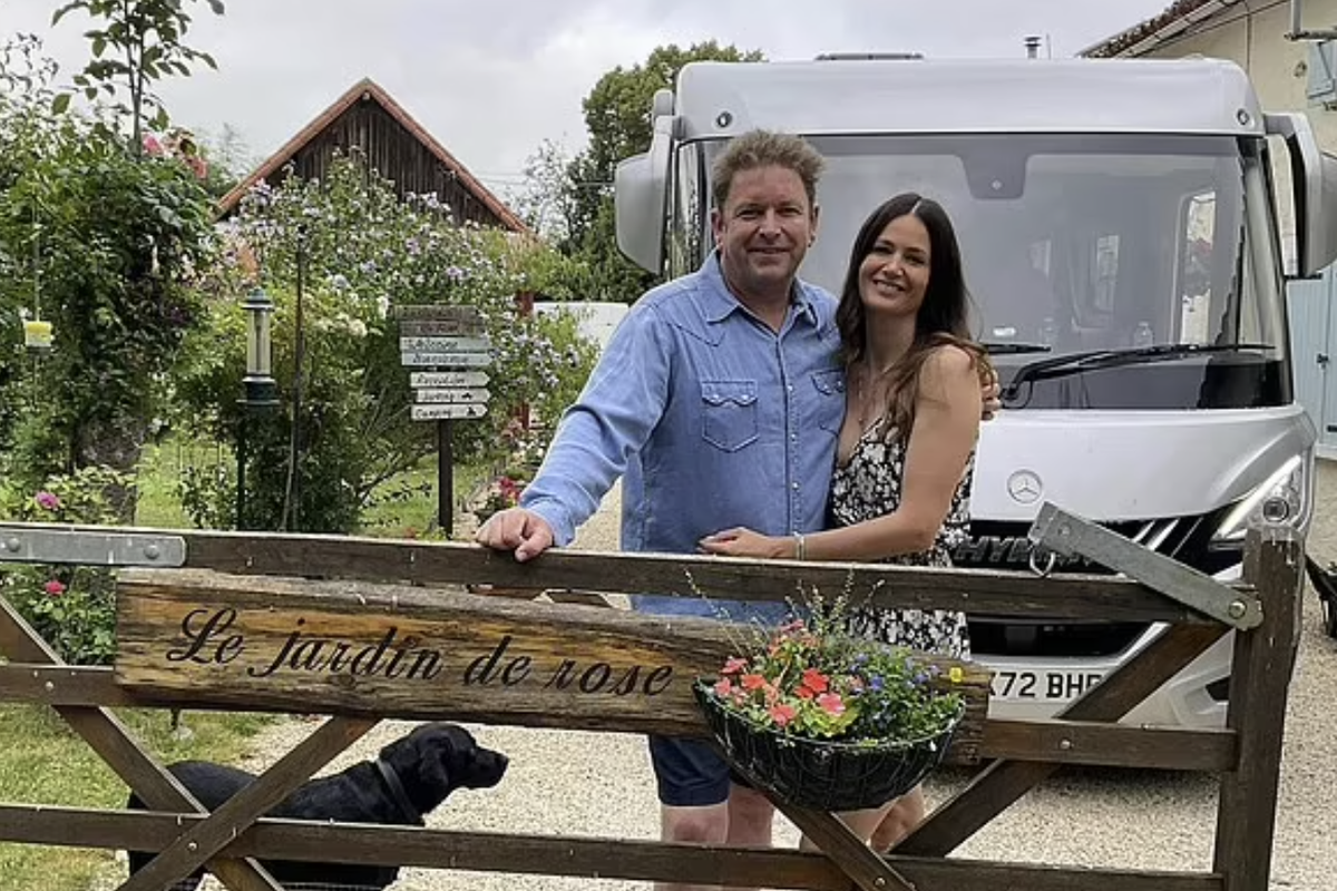 James Martin and Kim Johnson