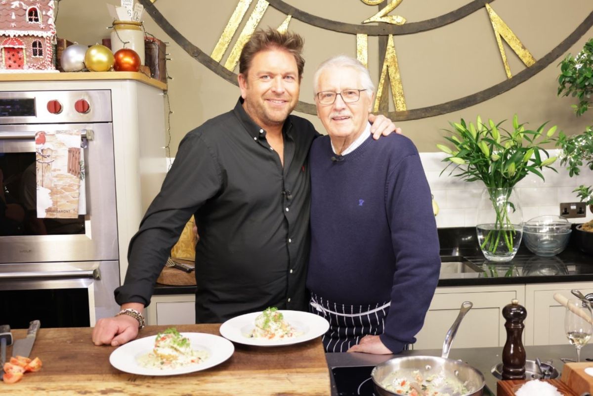 James Martin welcomed Brian Turner