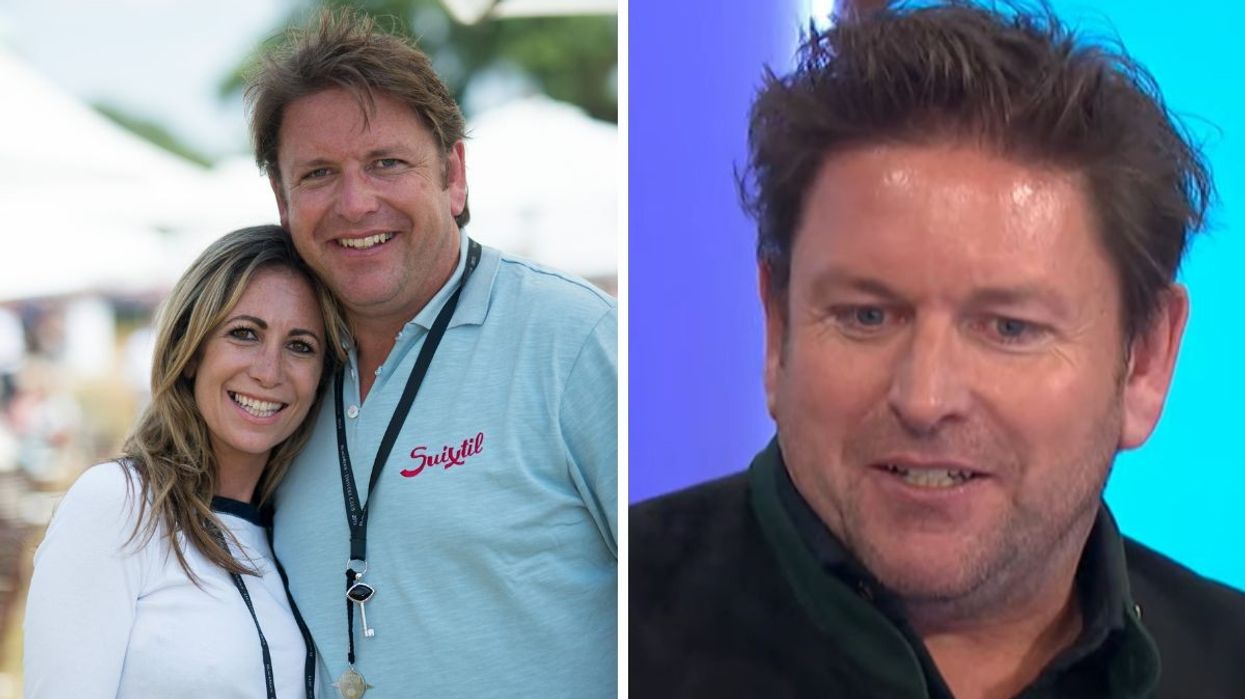 James Martin with 'ex girlfriend' Louise Davies