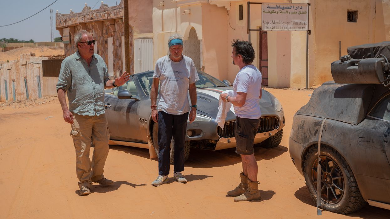 James May, Jeremy Clarkson and Richard Hammond in Senegal