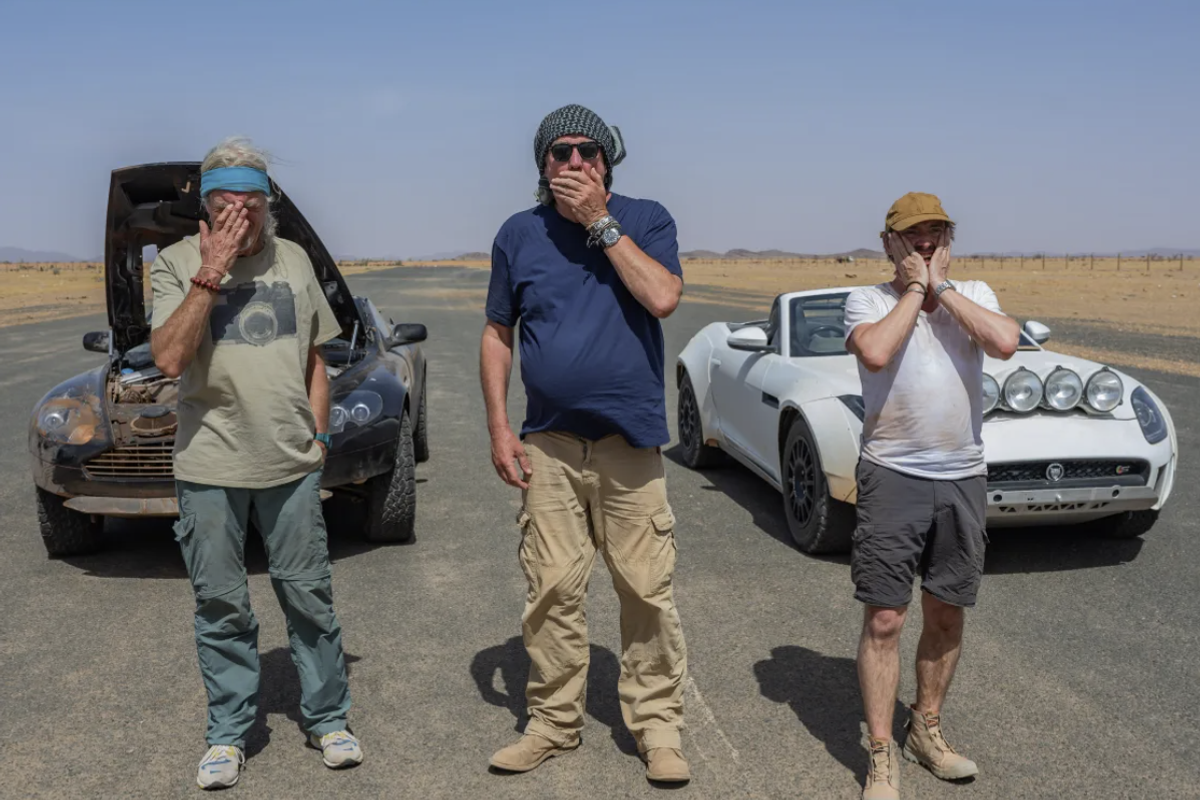 James May, Jeremy Clarkson and Richard Hammond