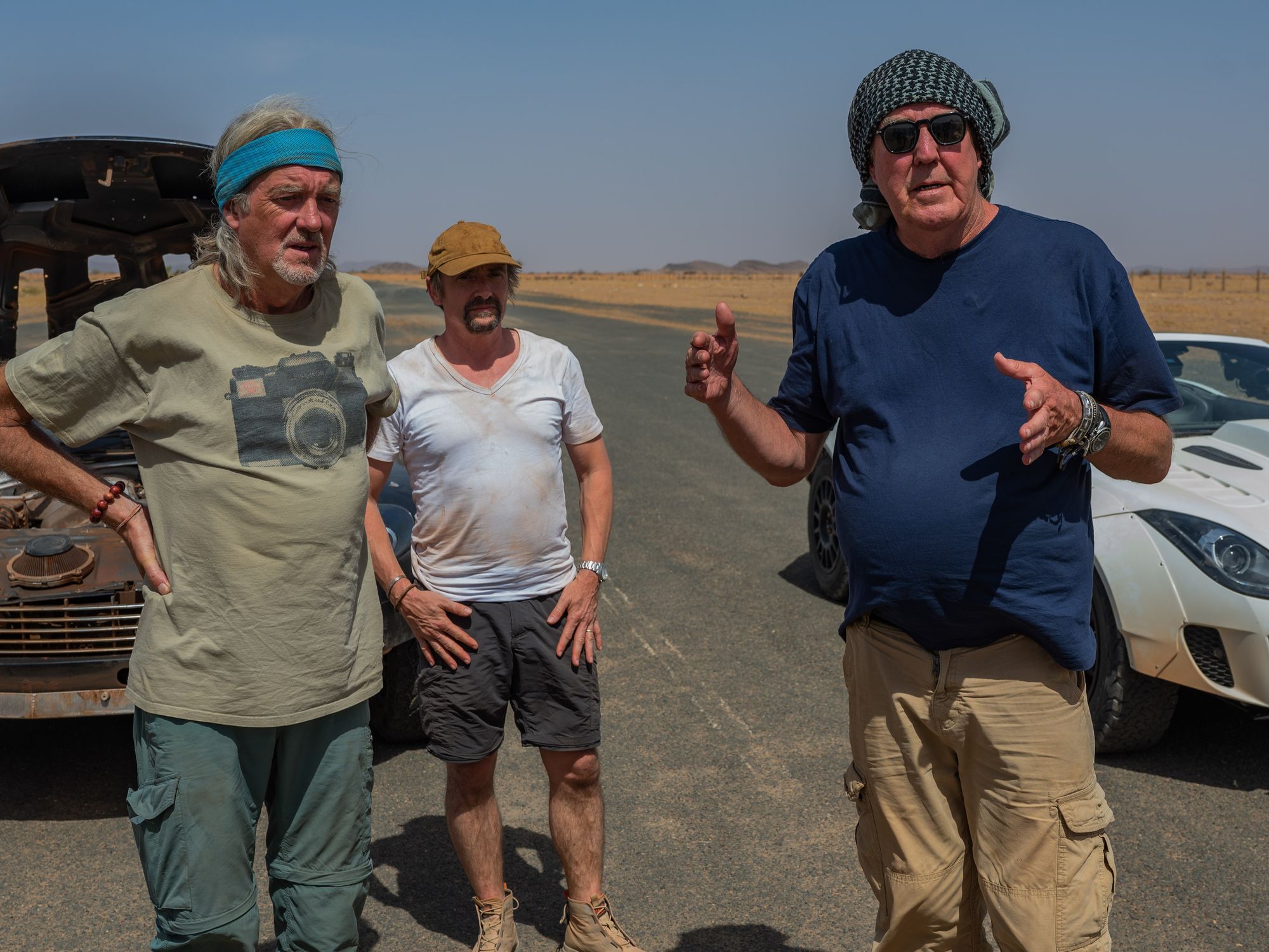 James May, Richard Hammond and Jeremy Clarkson