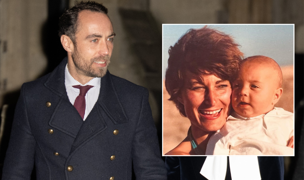 James Middleton and Carole Middleton