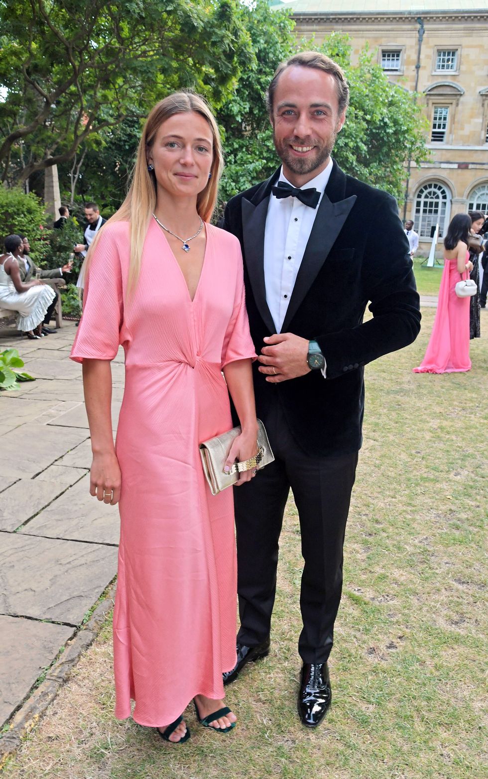 James Middleton and his wife