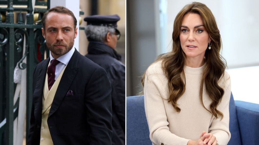 James Middleton and Princess Kate