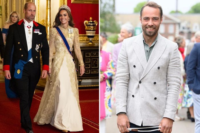 James Middleton and Princess Kate