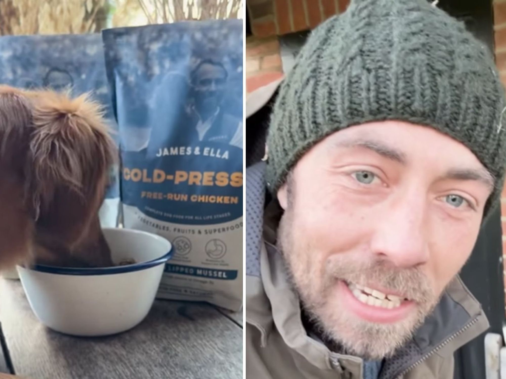 James Middleton, dog