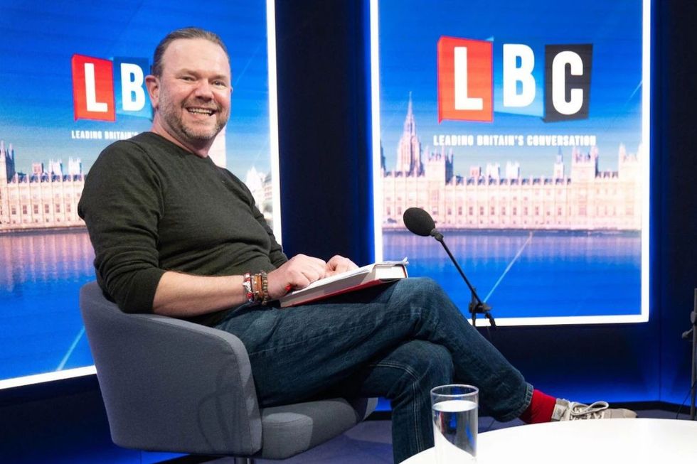 James O'Brien appearing on LBC