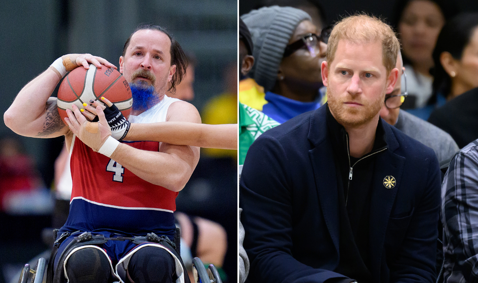 James Phelps and Prince Harry