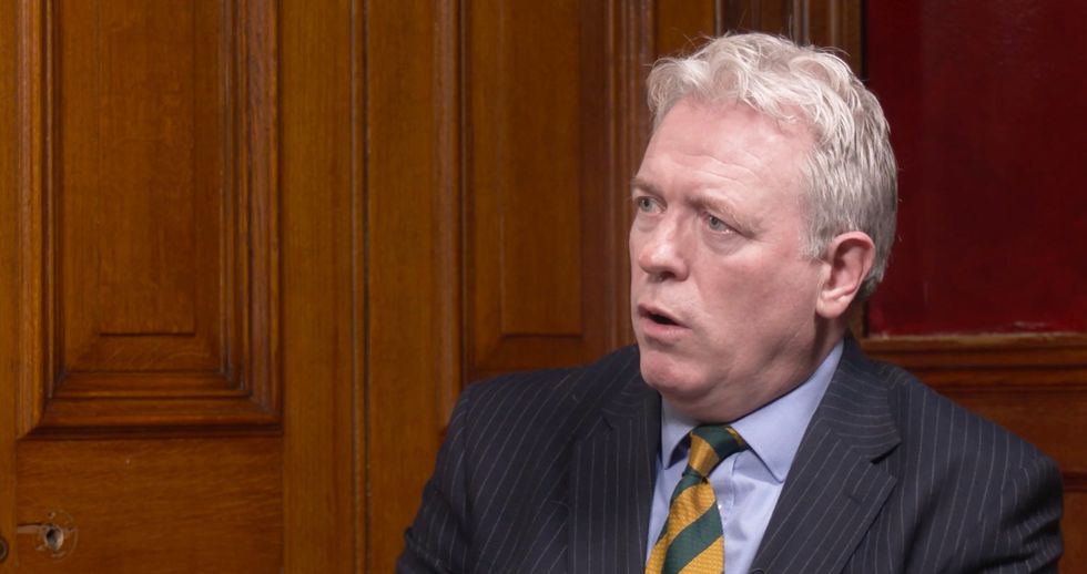 James Sunderland says he was the last MP to see David Amess alive