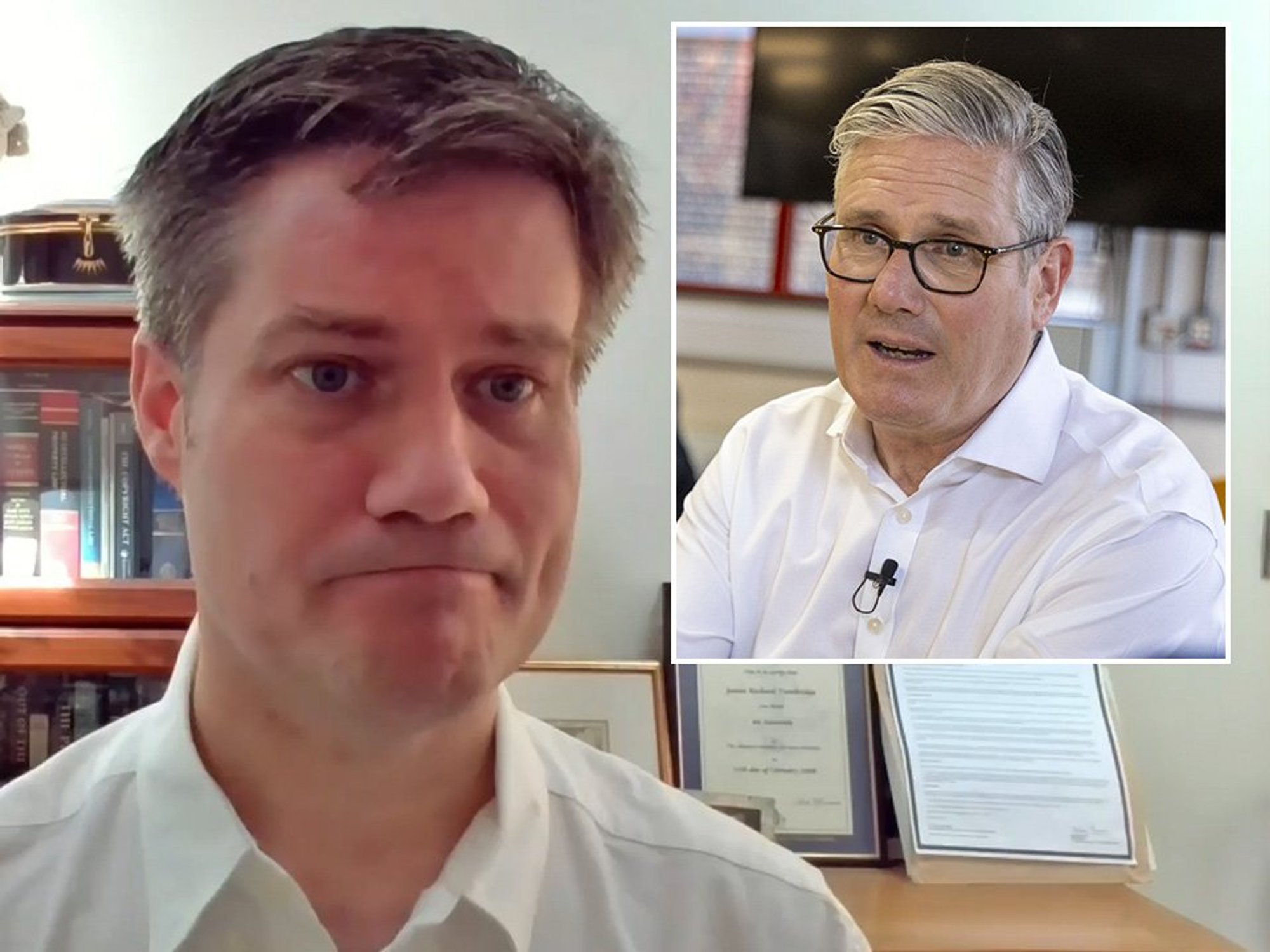 James Tumbridge, Keir Starmer