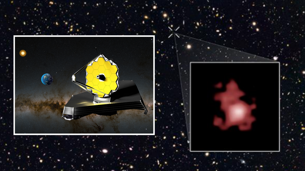 James Webb Telescope/Black hole detected