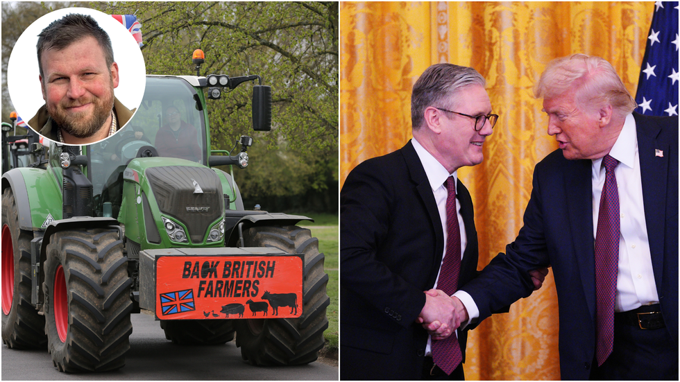 James Wright, Back British Farmers campaign, Keir Starmer and Donald Trump
